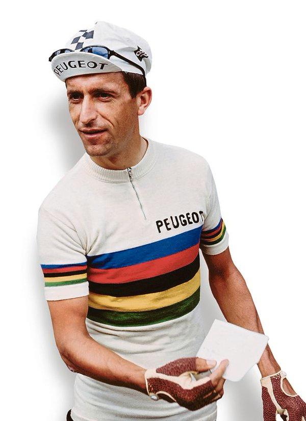 Image of Tom Simpson Rainbow Jersey
