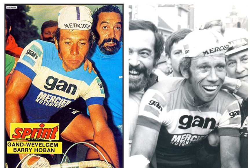 Hoban after winning in Wevelgem