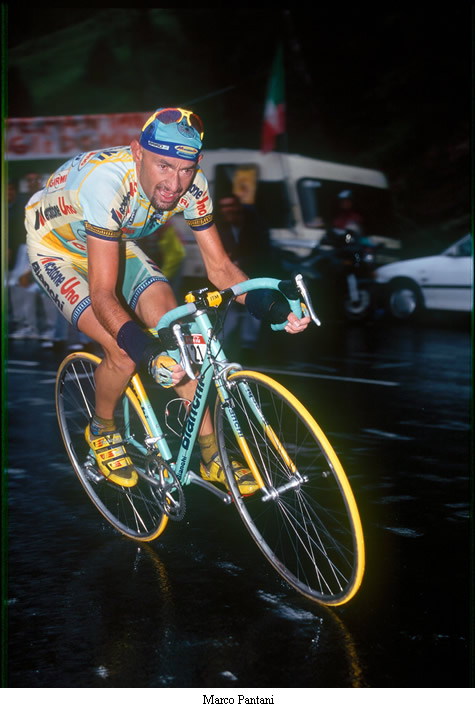 Image of Marco Pantani TDF 1998 red