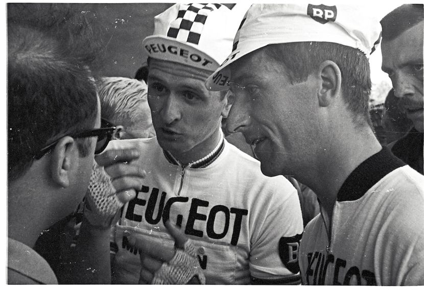 Image of Ferdinand Bracke (left) and Simpson