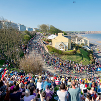 Image of crowds at Tour de Yorkshire 2018