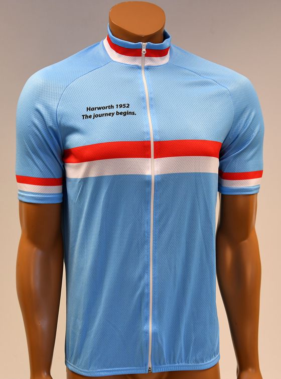 Harworth Cycling Club jesey colours from 1952